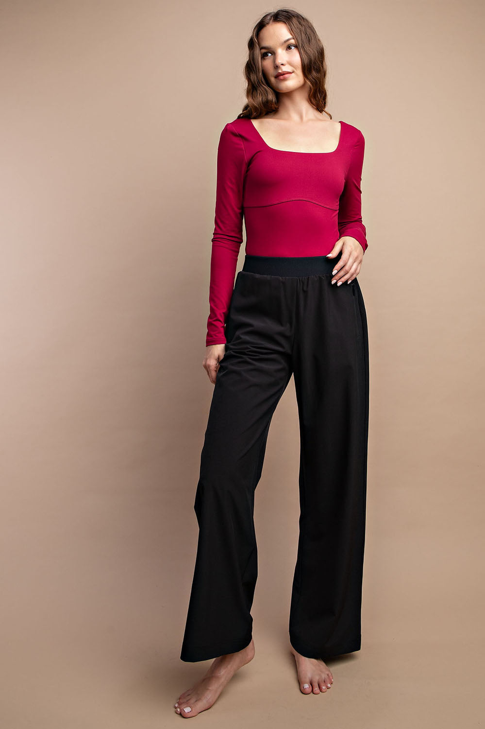 Gotta Have Stretch Woven Straight Pants