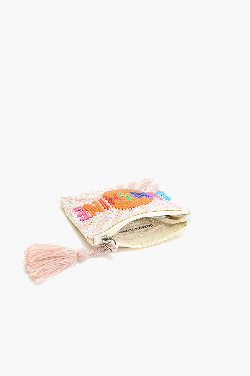 Sunshine, Mimosa, and Vacay Fund - Coin Bags