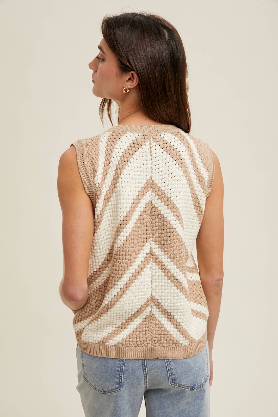 Chevron Sweater Vest