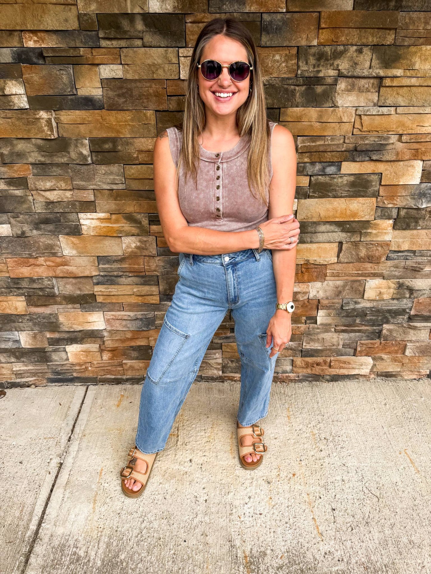 Augustine Kate Barrel Jean
