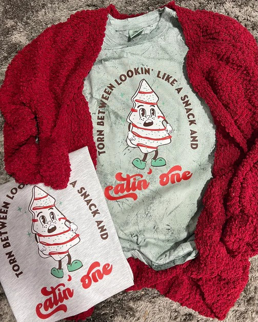 Torn Between Looking Like A Snack - Gray ONLY