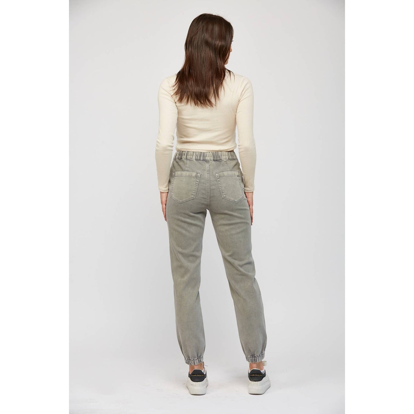 Ash High Rise Cropped Jogger