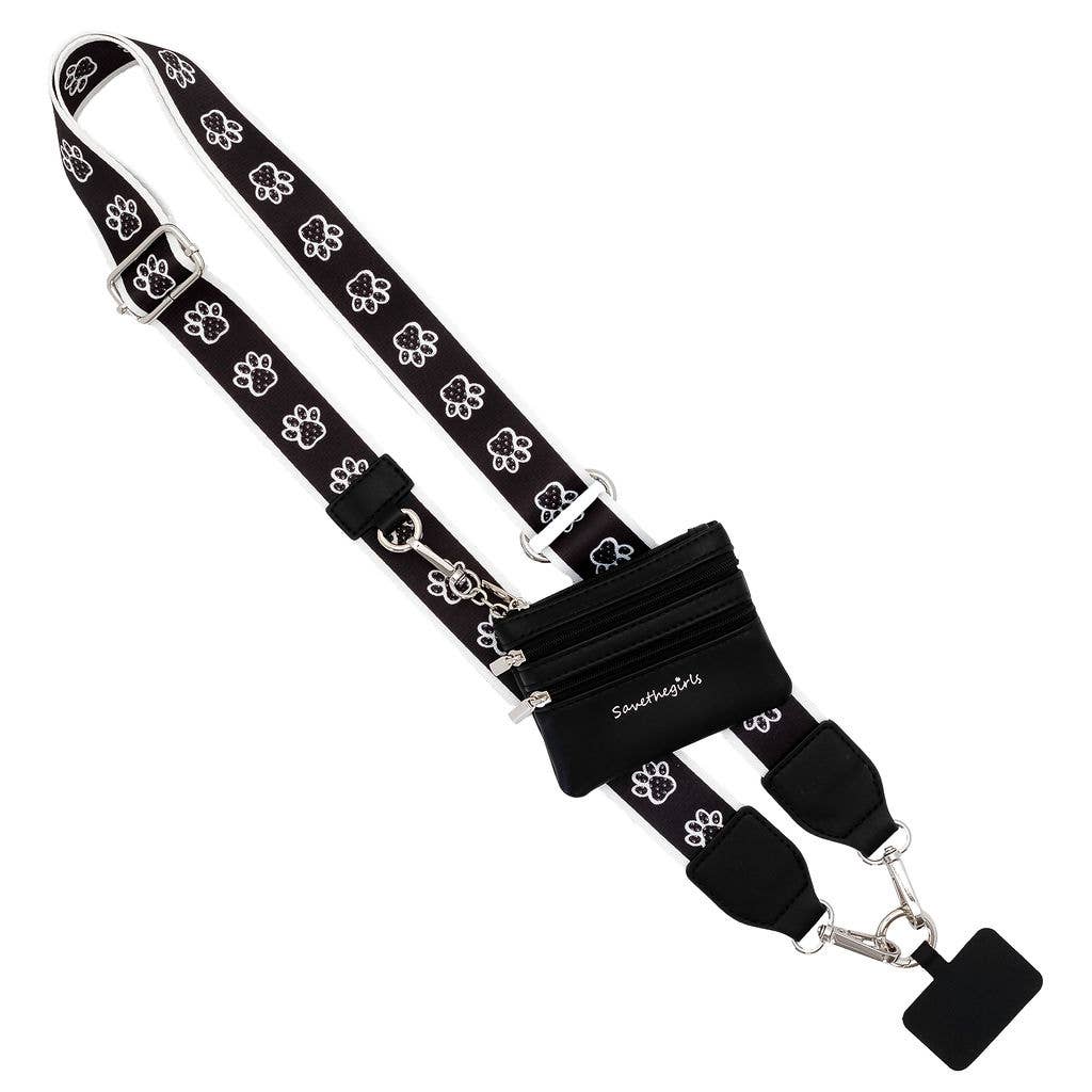 Clip & Go Crossbody Strap with Pouch - Patterns