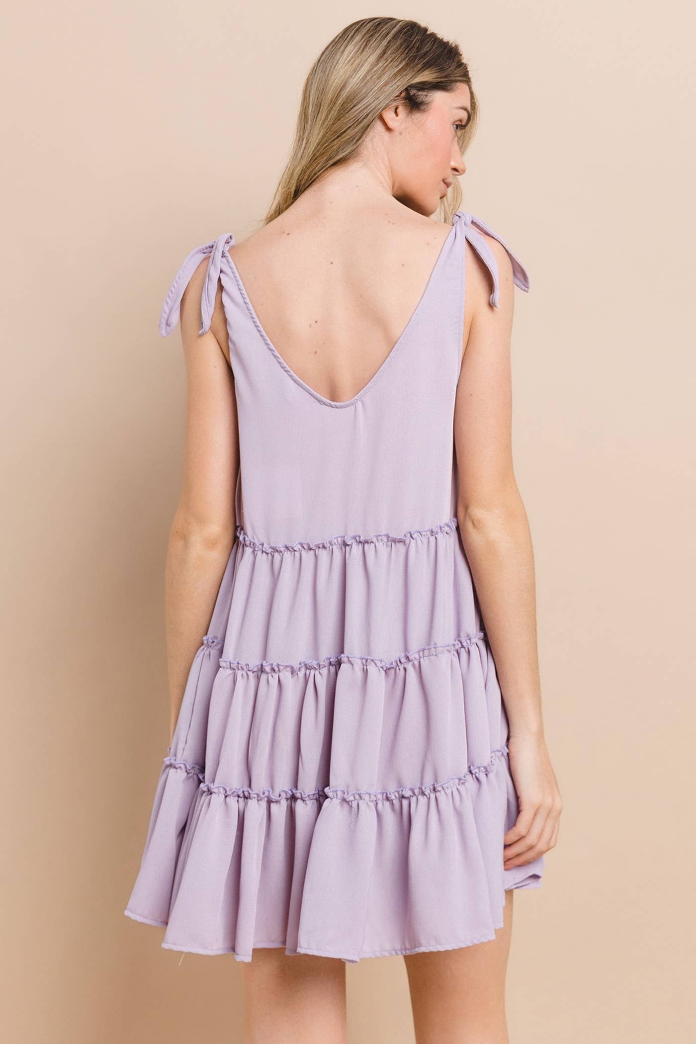 Lavender Fields Babydoll Dress