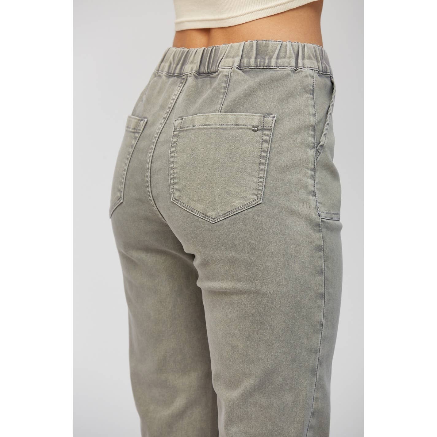 Ash High Rise Cropped Jogger