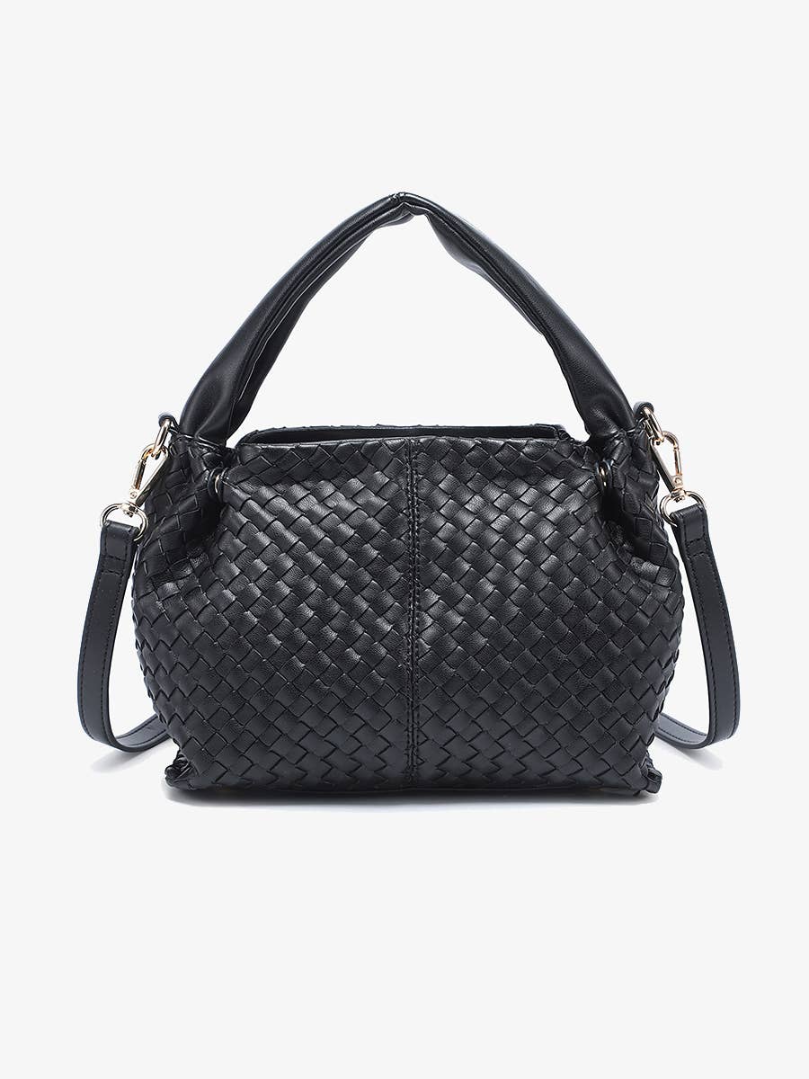 Charity Woven Crossbody Bag