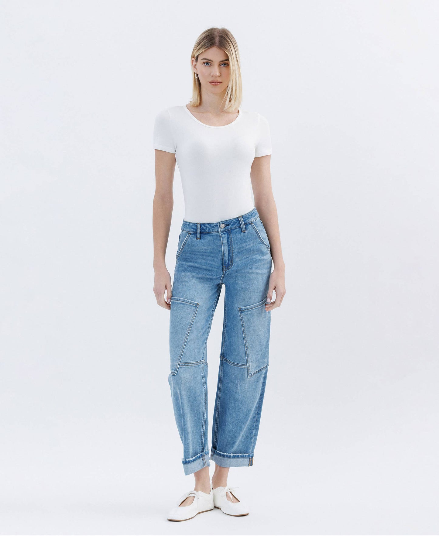 Augustine Kate Barrel Jean