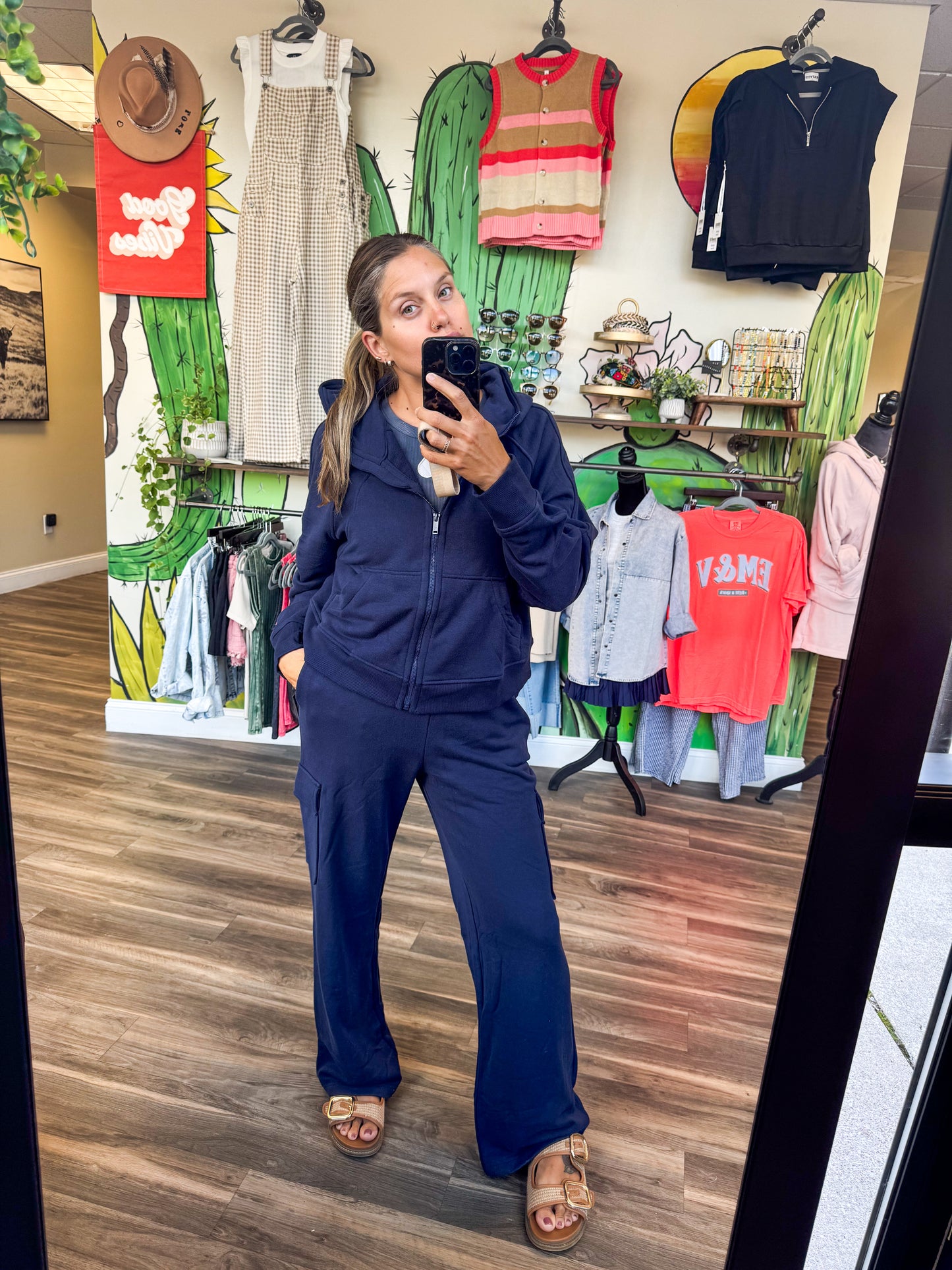 Everyday French Terry Zip Up Hoodie