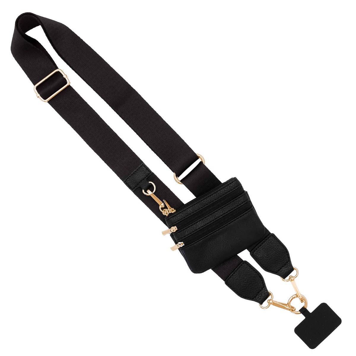 Clip & Go Phone Lanyard with Wallet - Neutral Collection