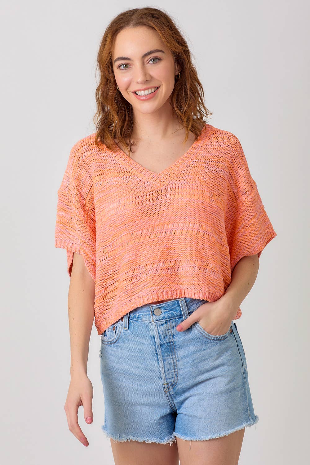Melange Relaxed Sweater