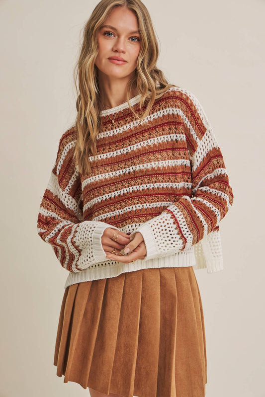 Sunset Drive Relaxed Fit Sweater