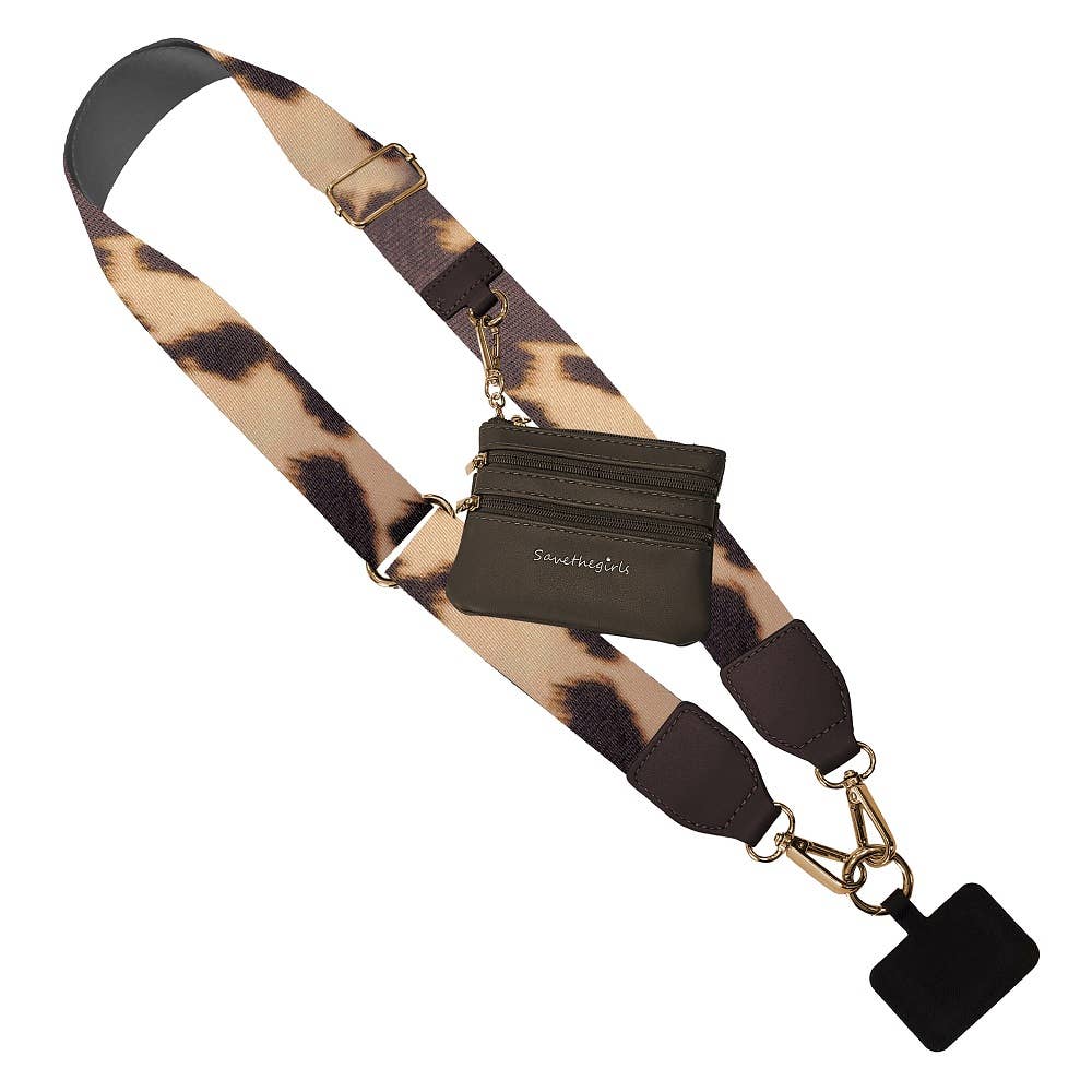 Clip & Go Crossbody Strap with Pouch - Patterns
