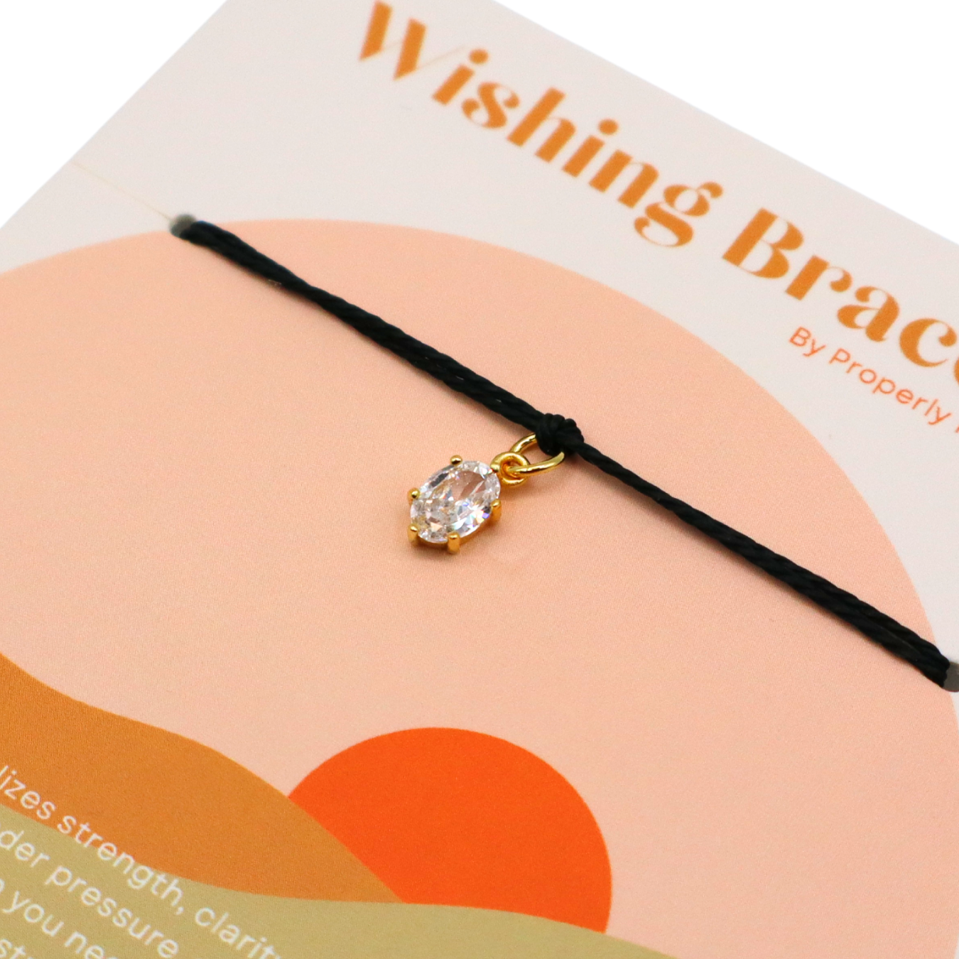 Wishing Bracelet with Diamond Stud Charm