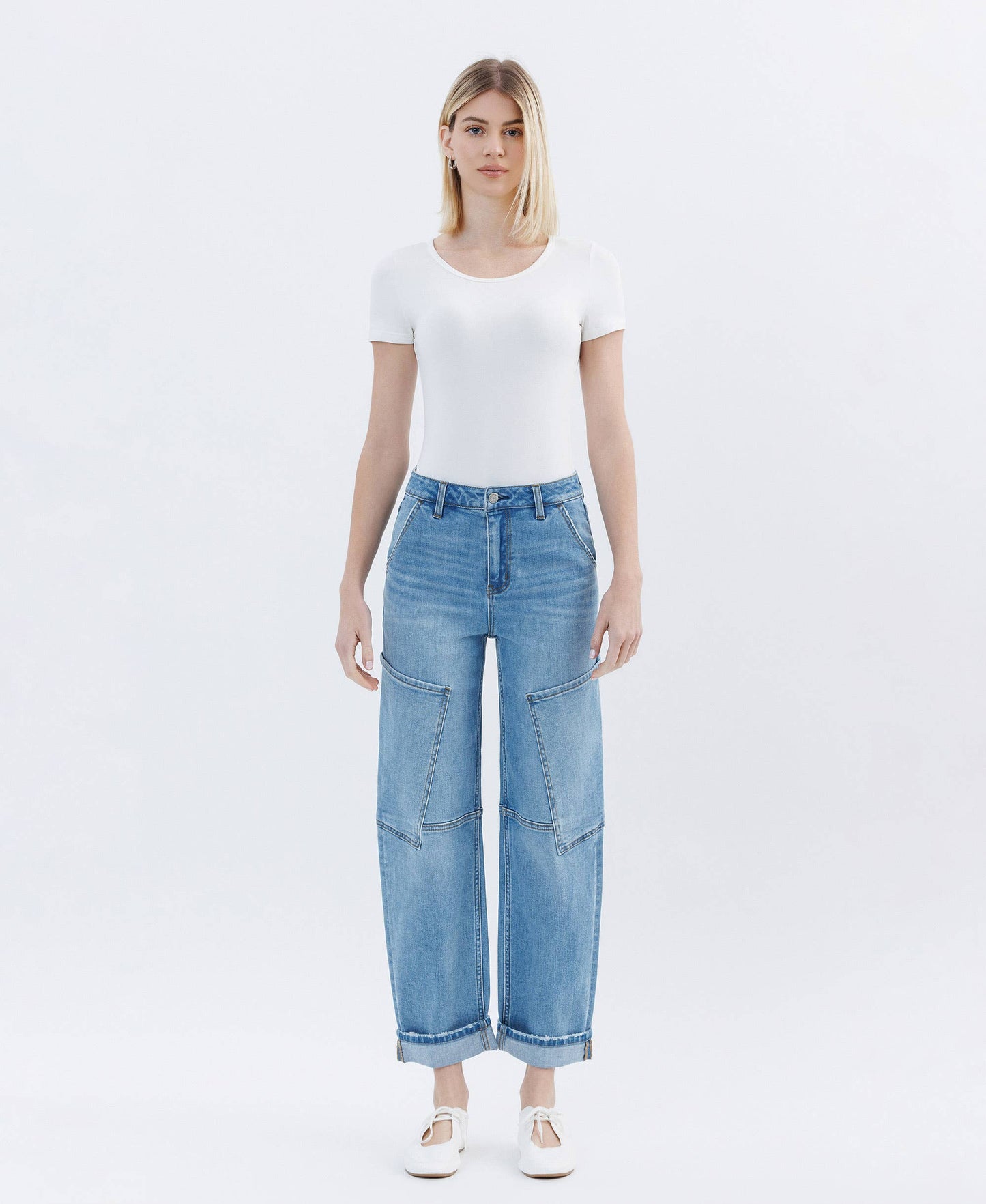 Augustine Kate Barrel Jean