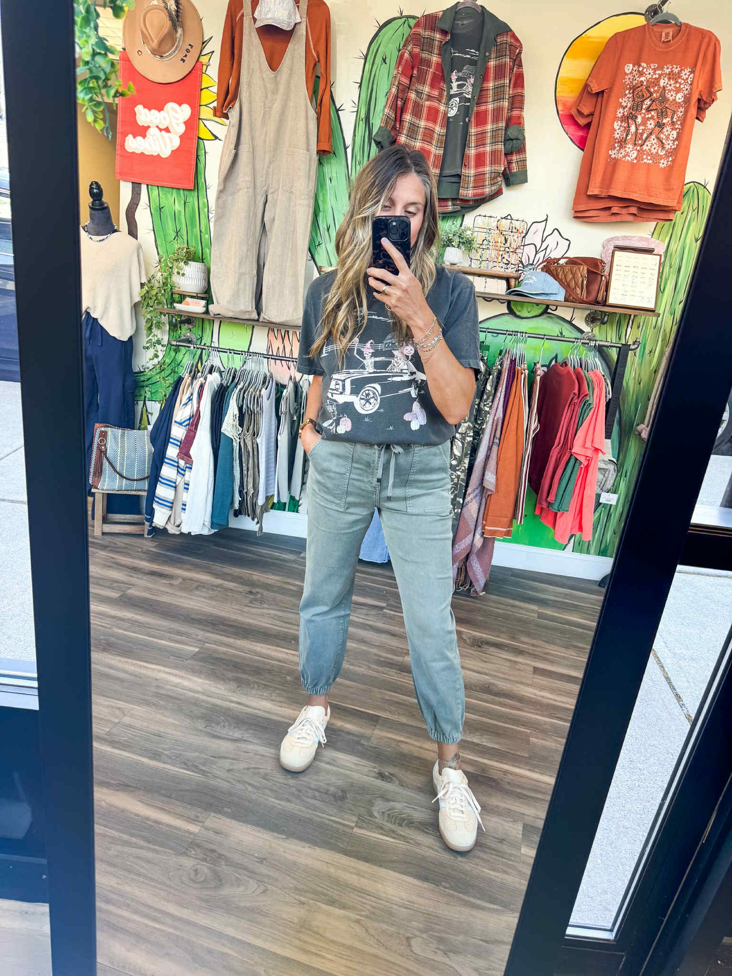 Ash High Rise Cropped Jogger
