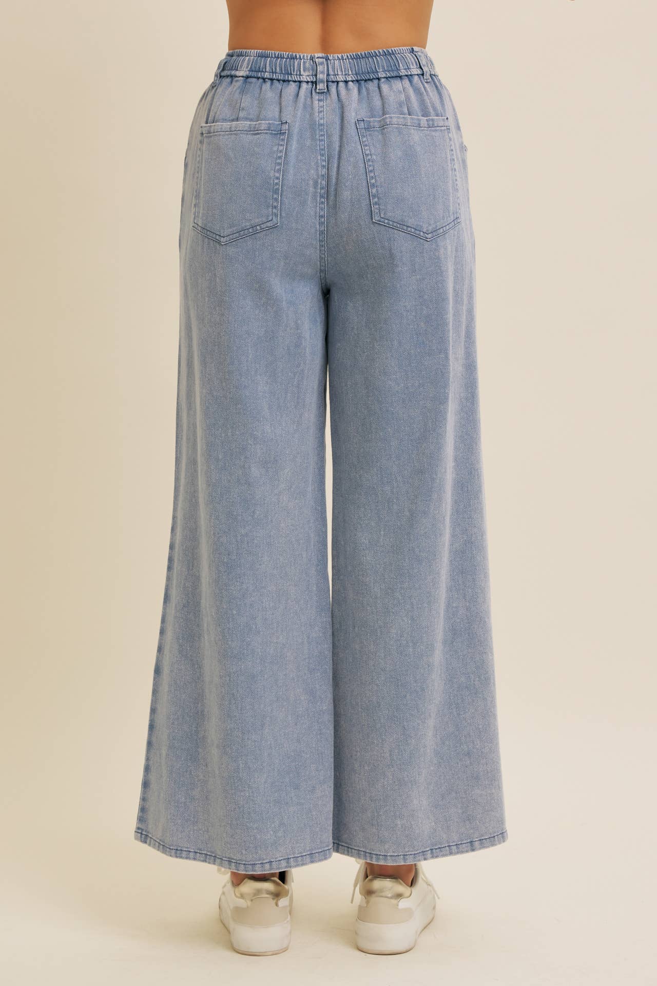 Sadie Wide Leg Denim Pants