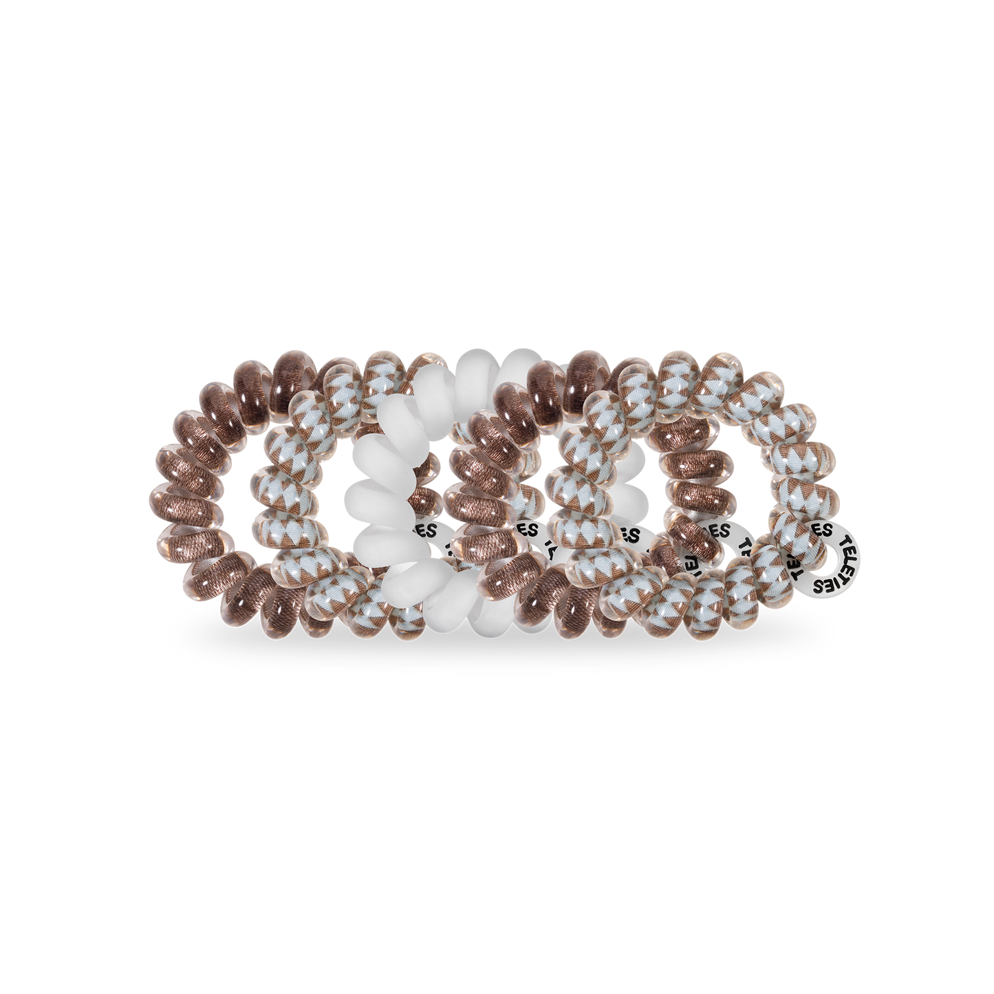 Spiral Hair Coils | Tiny | Truly Taupe Hair Ties