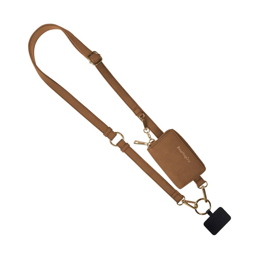 Clip & Go Strap with Pouch Brushed Vegan Leather Collection