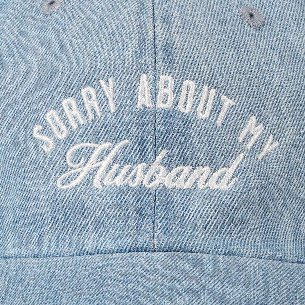 Sorry About My Wife/Husband Embroidery Cap