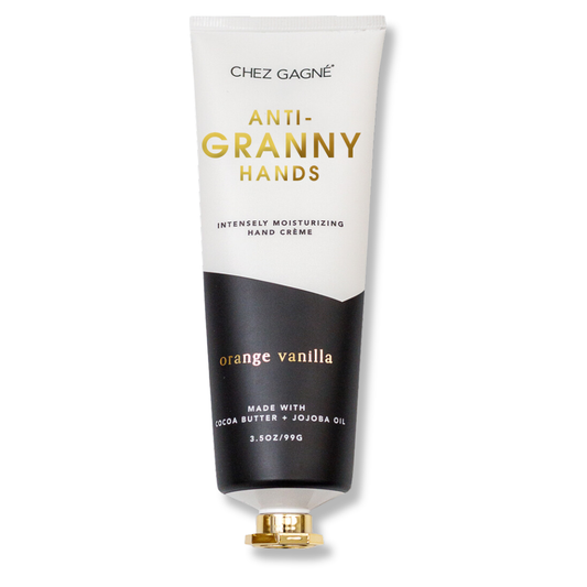 Anti-Granny Hands - Orange Vanilla - - Vegan Hand Crème - 3.4oz