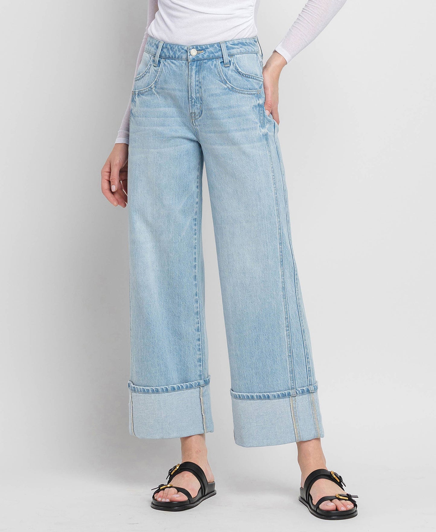 Super High Rise Baggy Jeans