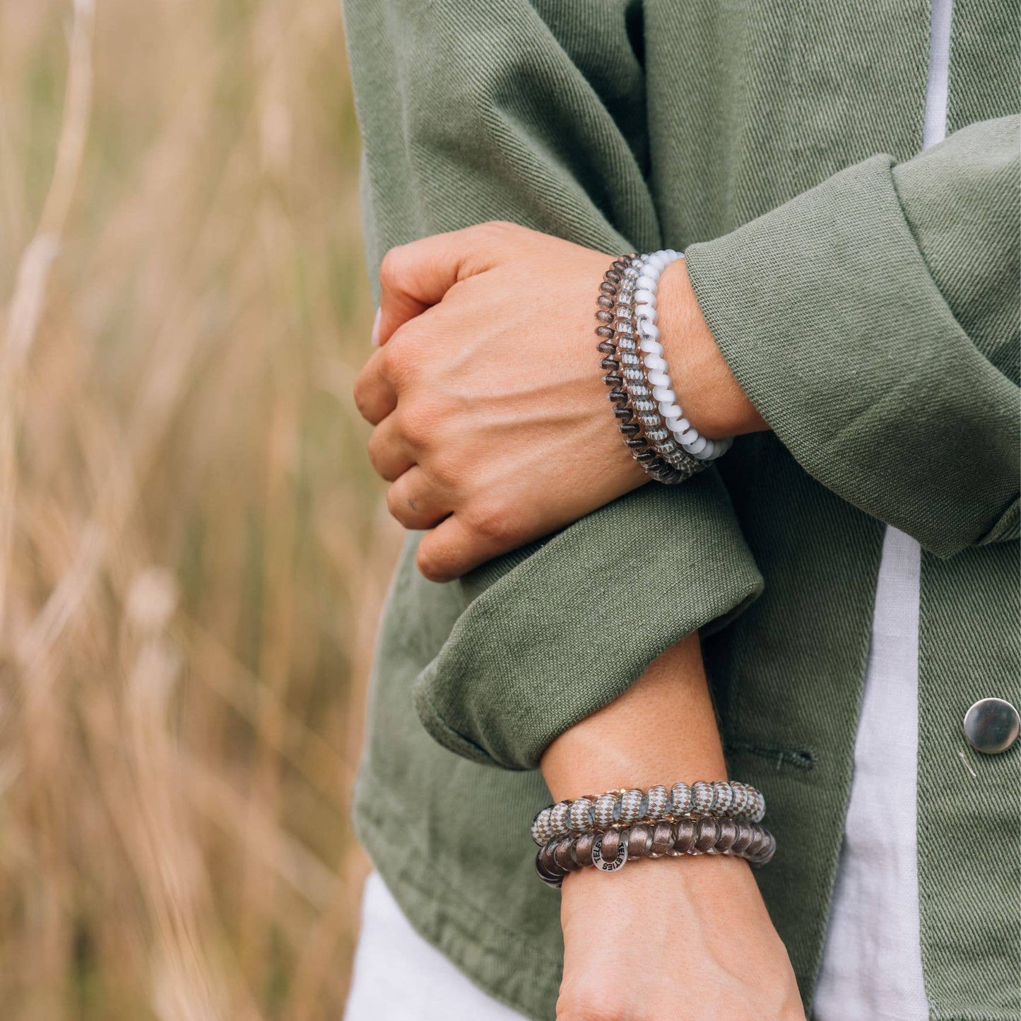 Spiral Hair Coils | Large | Truly Taupe Hair Ties