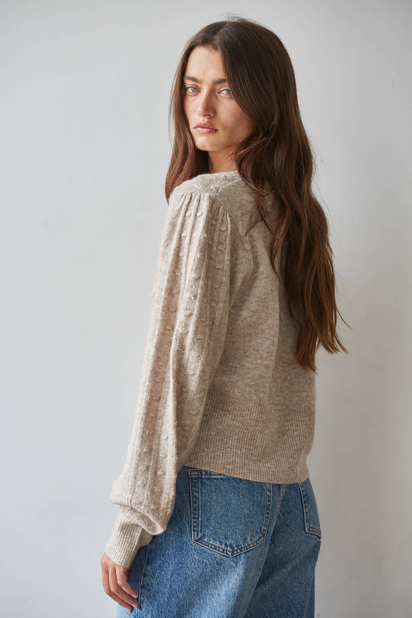 Knit Sweater Cardi
