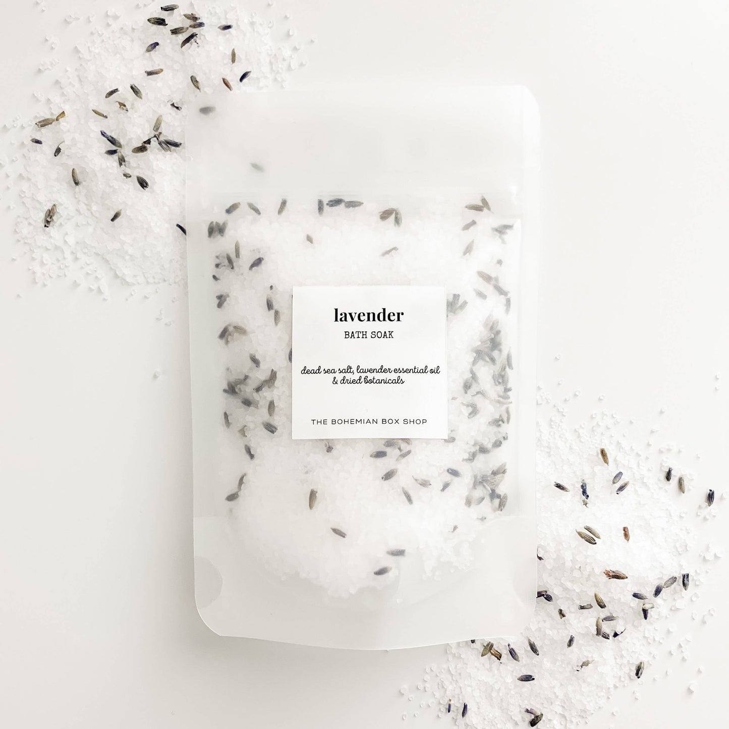 Lavender Bath Soak Packet - 2oz or 4oz Bath Salts