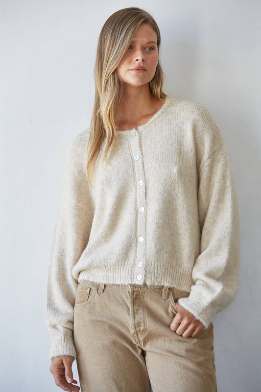 Knit Sweater Cardigan Top