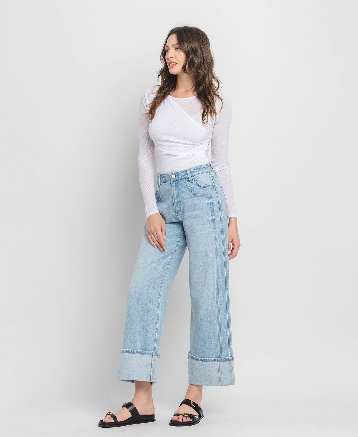 Super High Rise Baggy Jeans