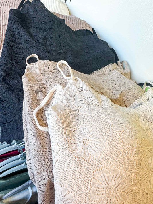 Floral Patterned Bralette Cami