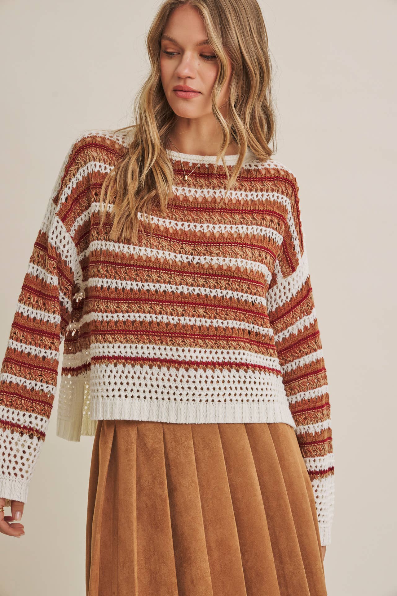 Sunset Drive Relaxed Fit Sweater