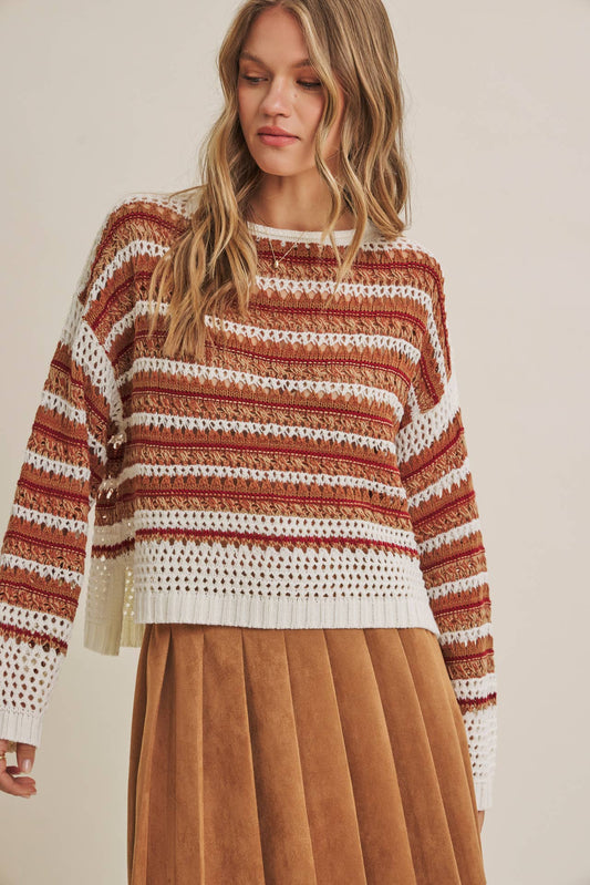 Sunset Drive Relaxed Fit Sweater