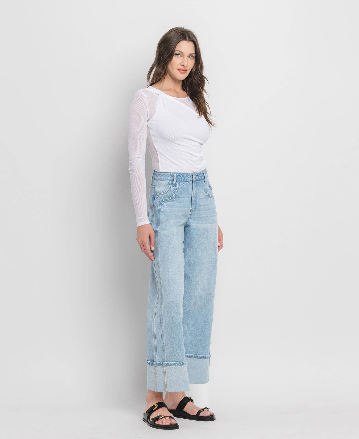 Super High Rise Baggy Jeans