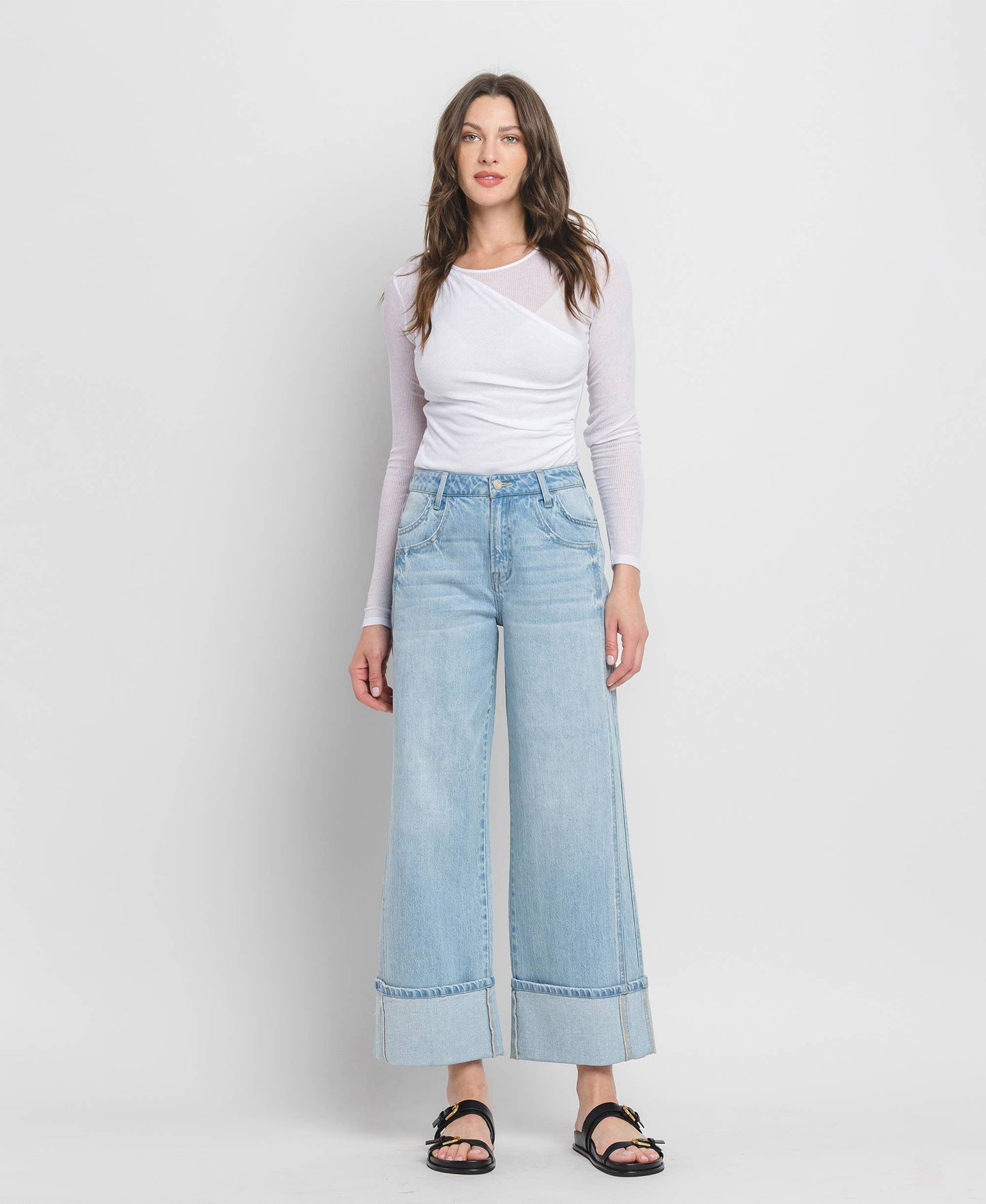 Super High Rise Baggy Jeans