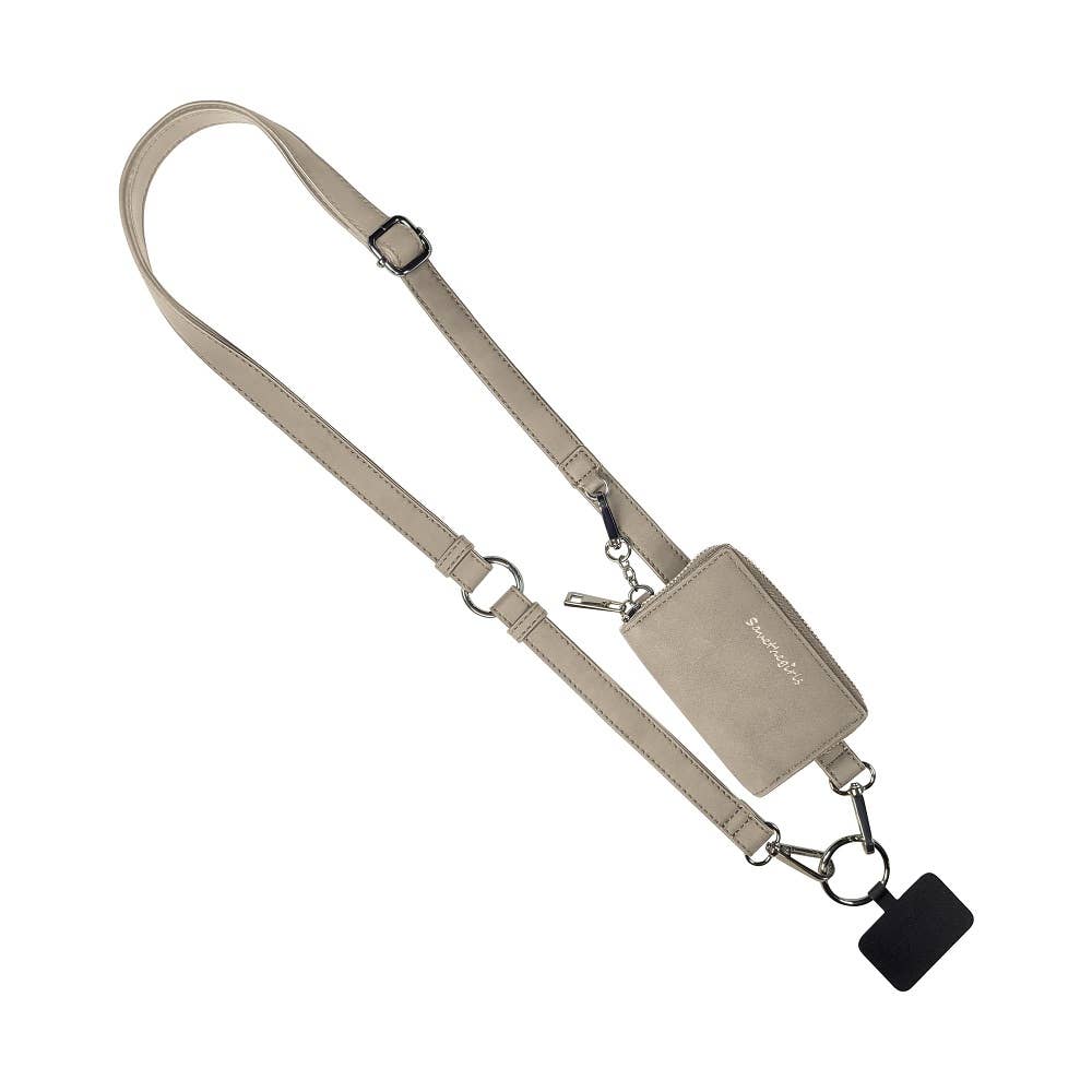 Clip & Go Strap with Pouch Brushed Vegan Leather Collection