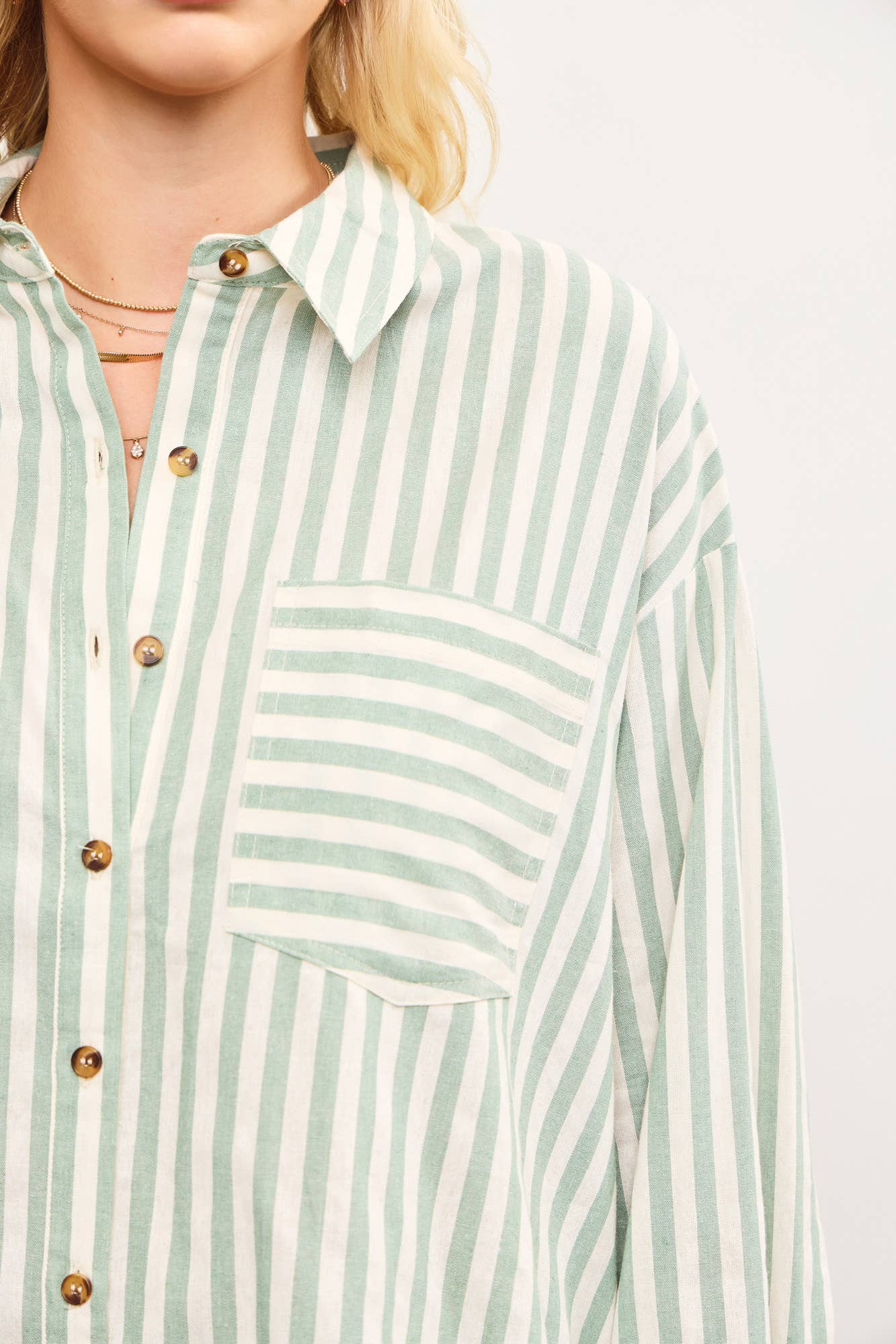 Arizona Striped Oversized Shirt