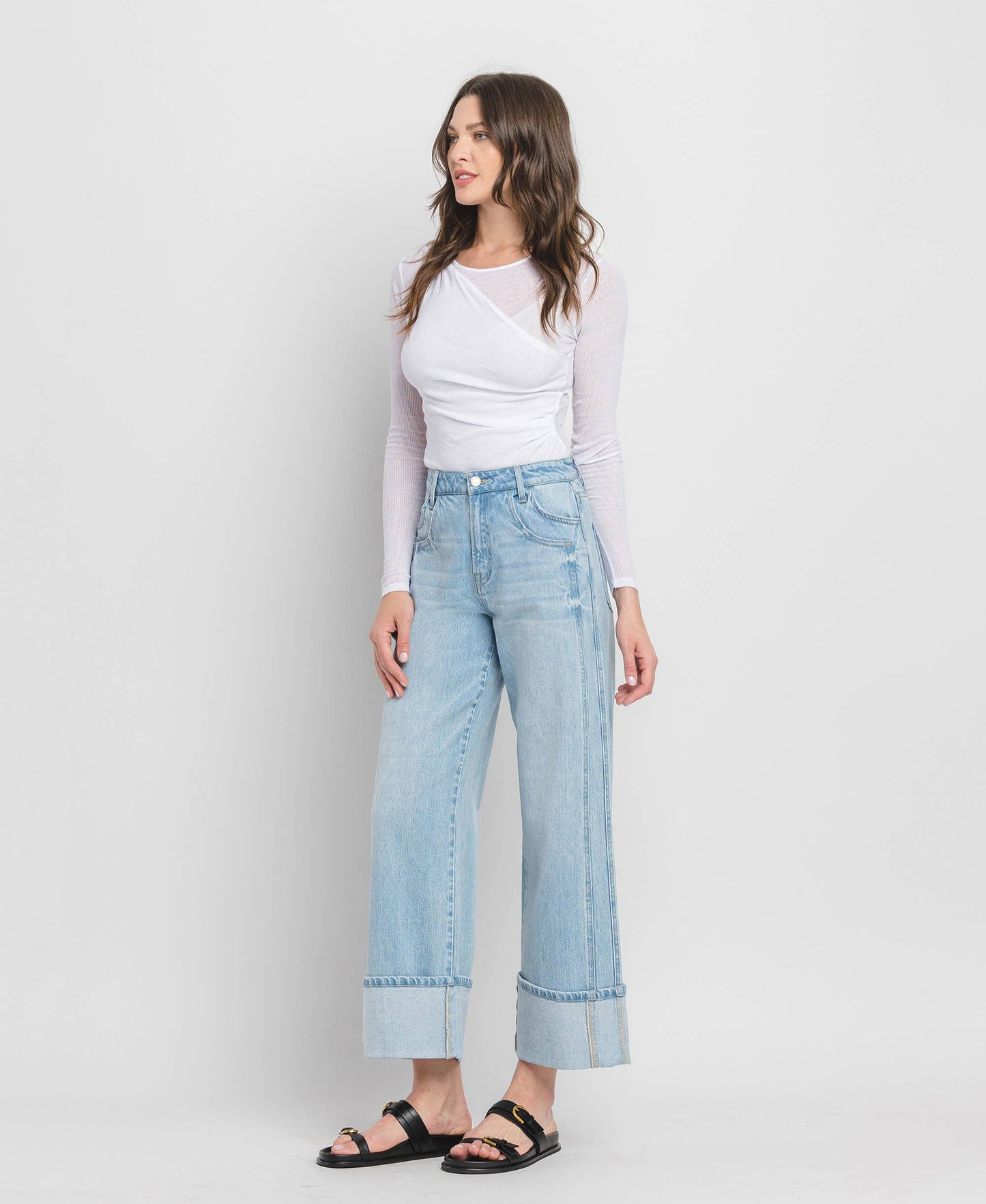 Super High Rise Baggy Jeans