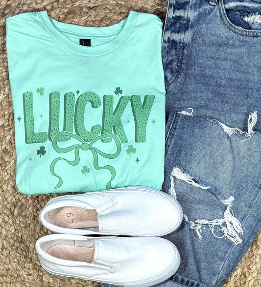 Lucky Bow Tee