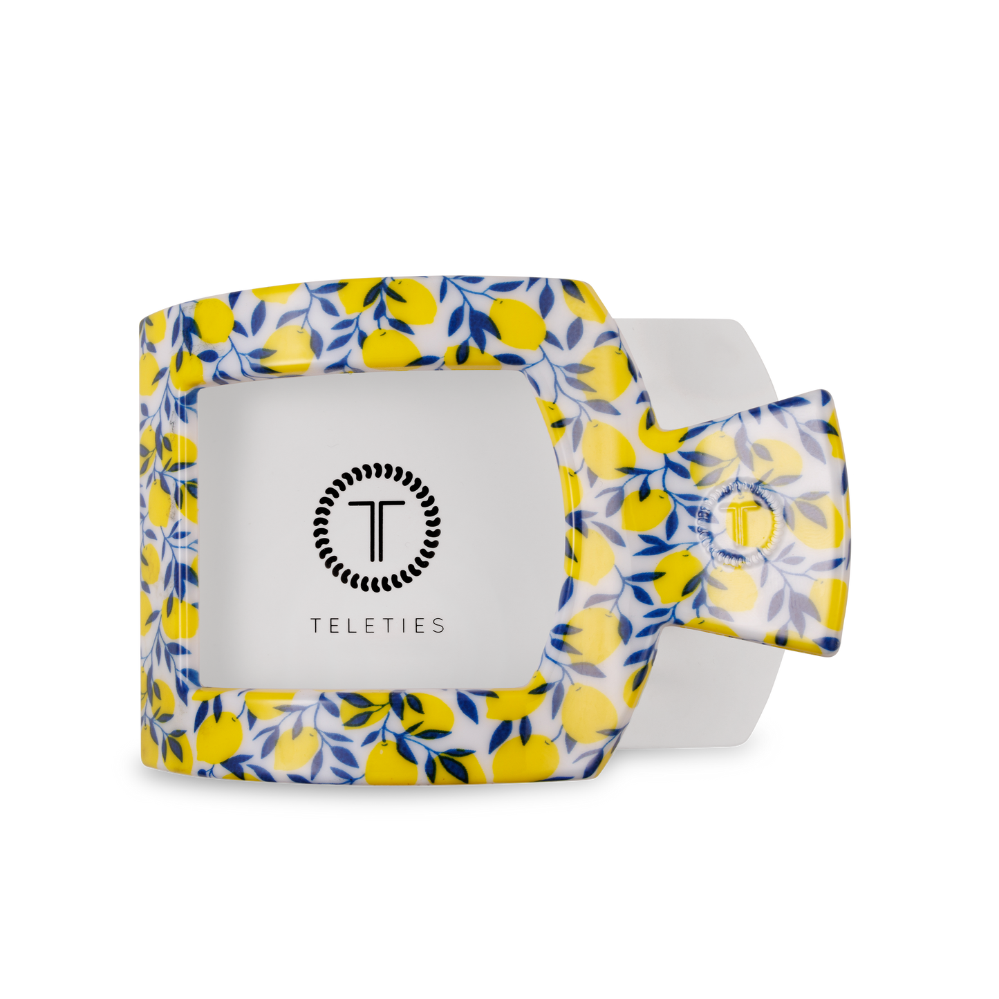 Flat Square Hair Clip | Large | Limoncello