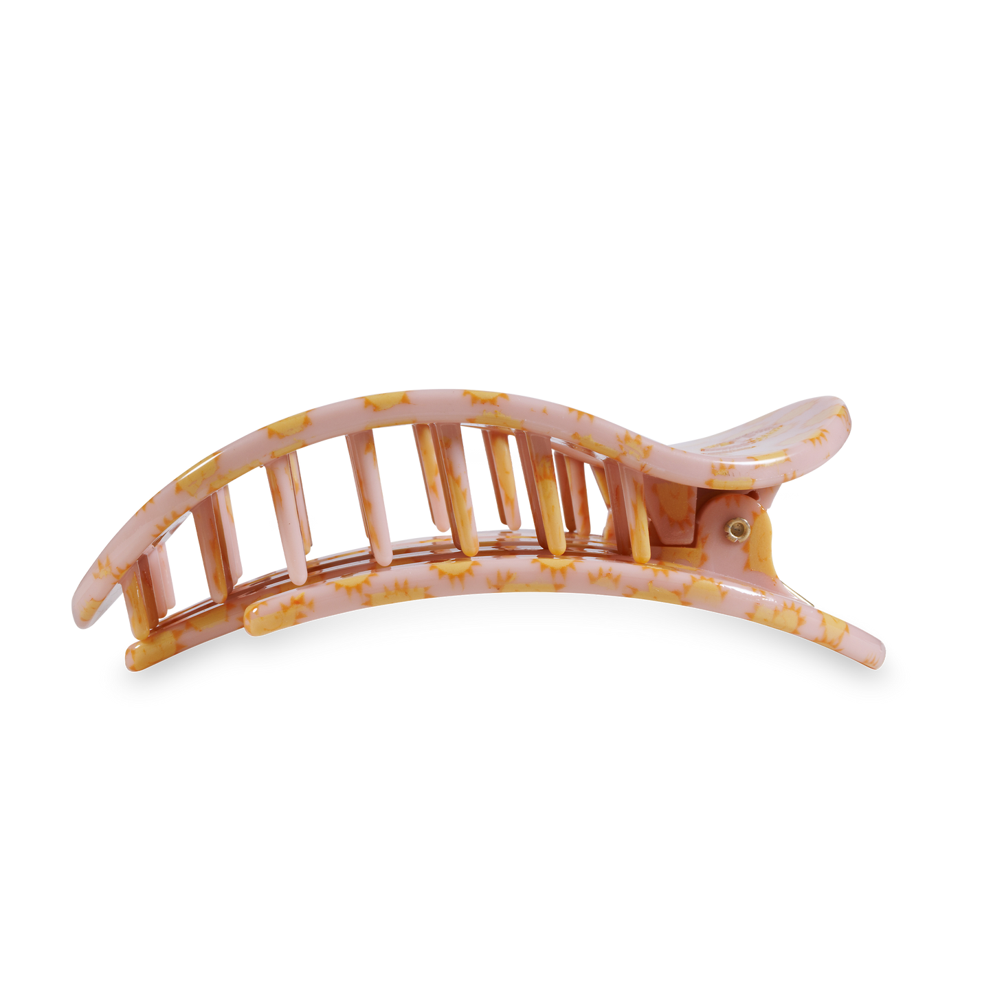 Round Flat Hair Clip | Large | Sunny Days Ahead