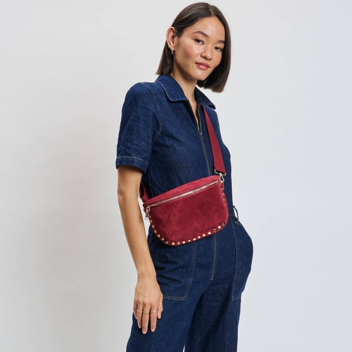 Gizelle-Suede Belt Bag