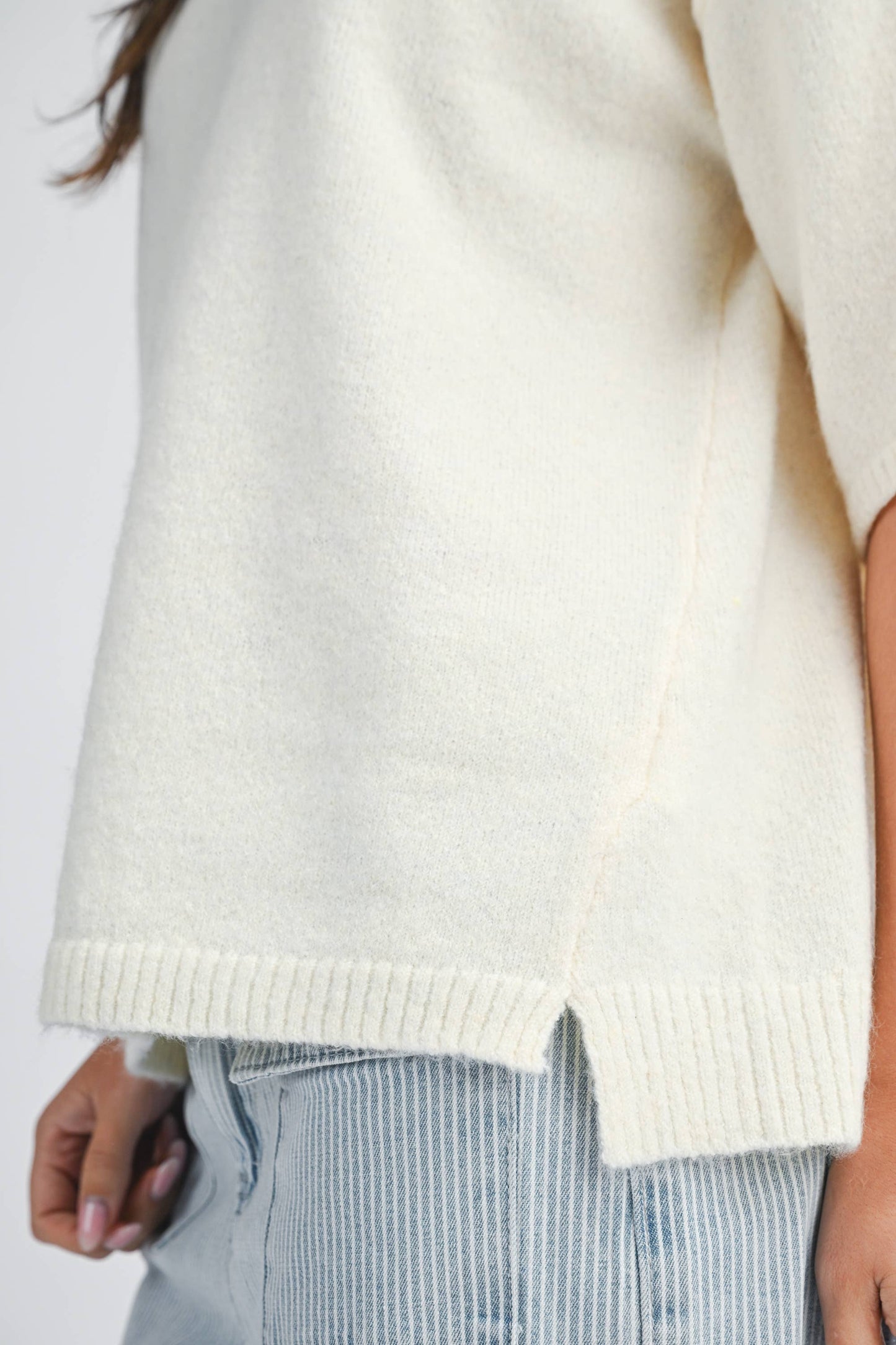 Effortless Short Sleeve Knit Sweater