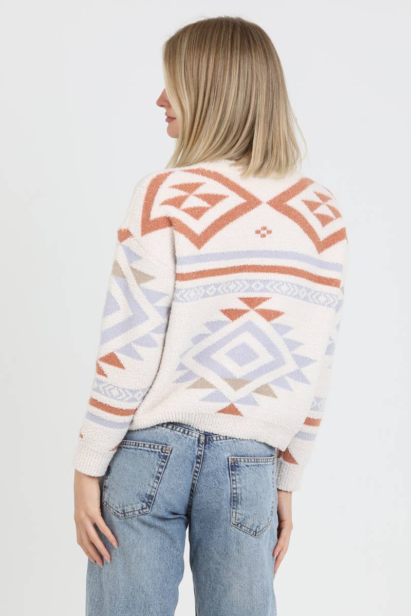 Cozy Up Aztec Sweater