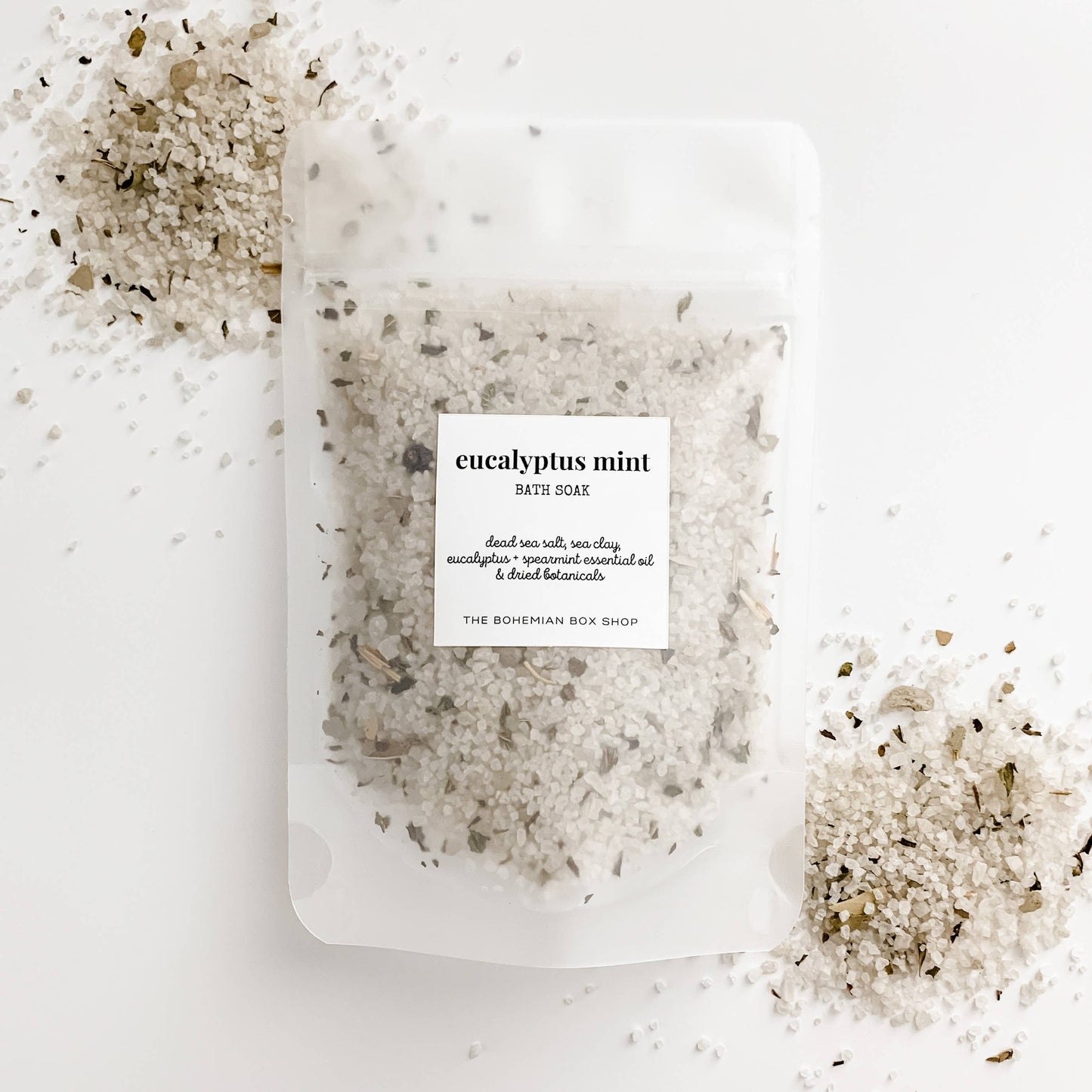 Eucalyptus Mint Bath Soak Packet - 2oz or 4oz Bath Salts