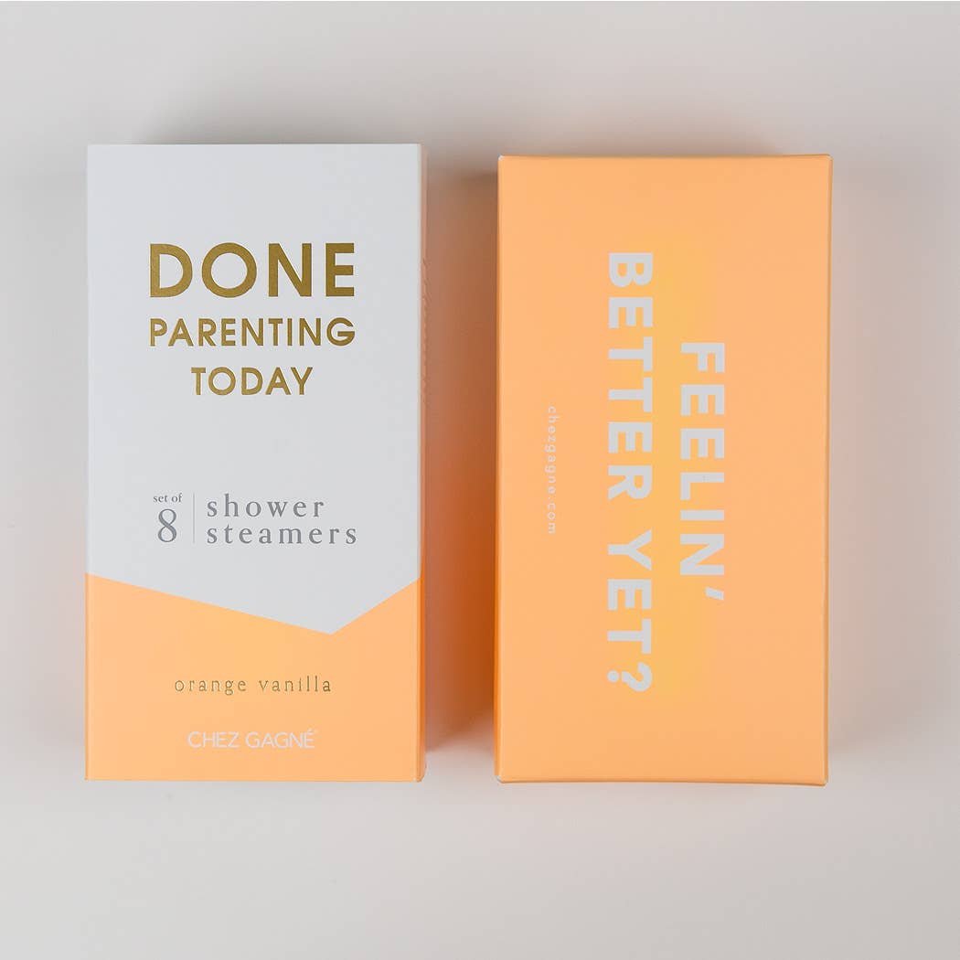 Done Parenting Today Shower Steamers - Orange Vanilla