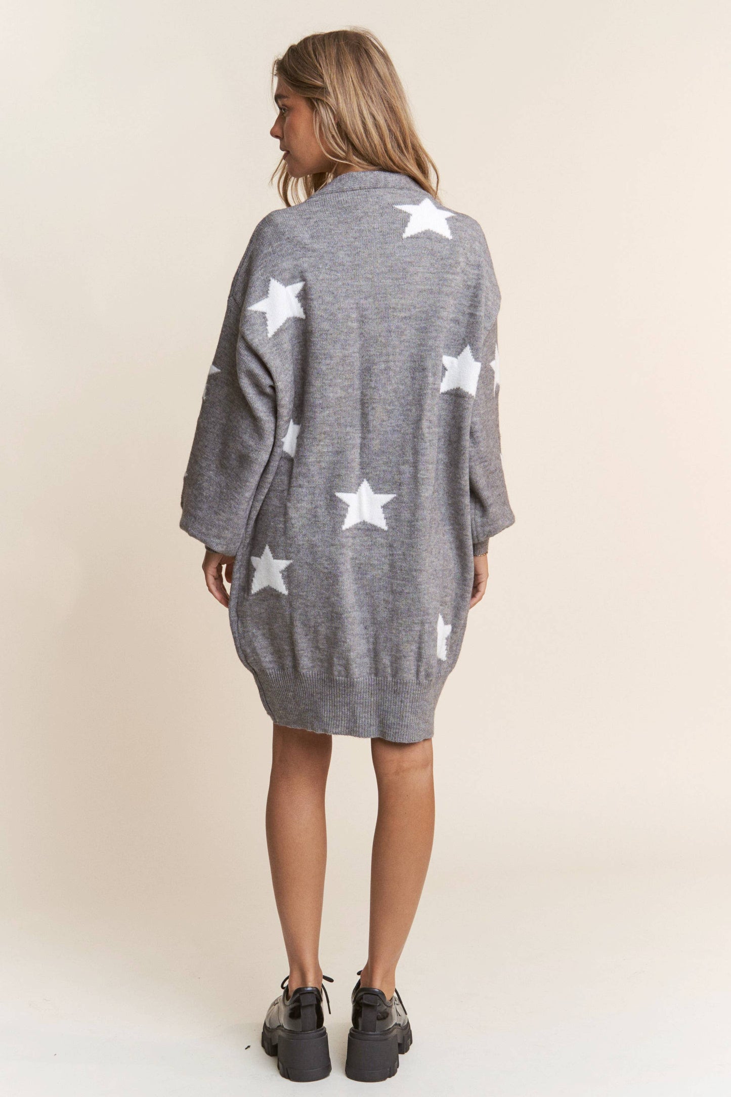 Starry Eyed Long Body Cardigan