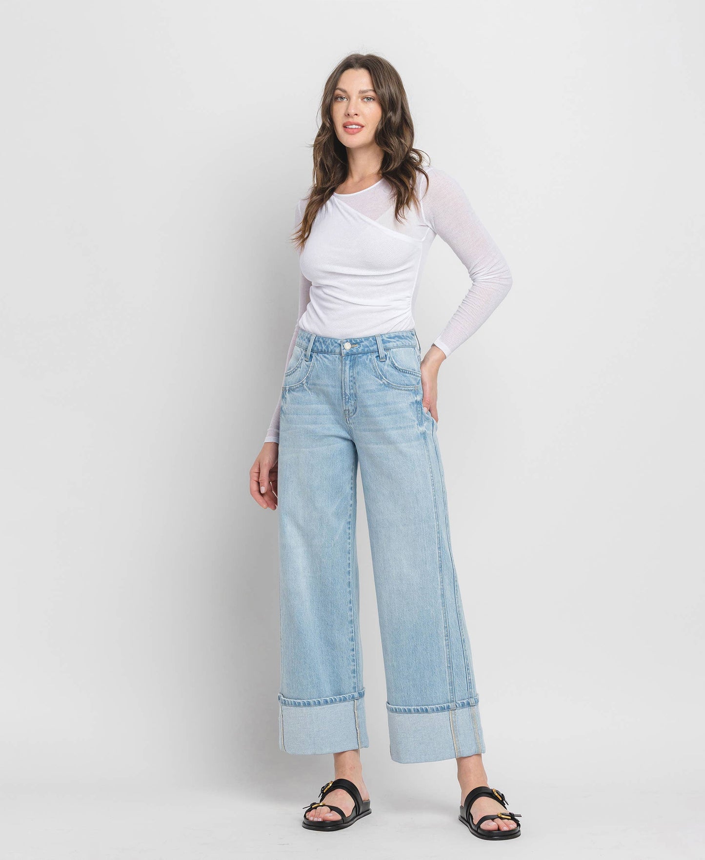 Super High Rise Baggy Jeans