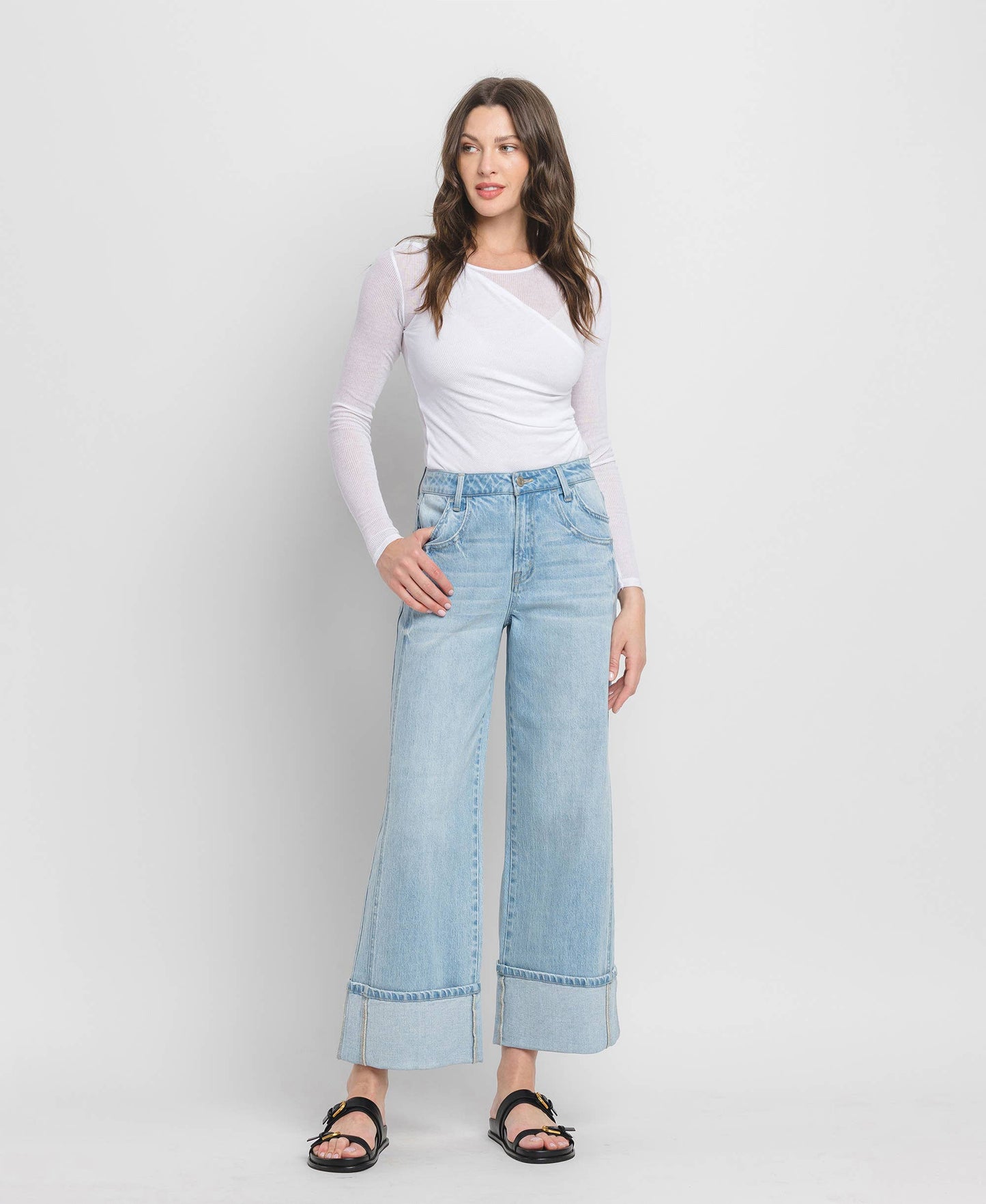 Super High Rise Baggy Jeans