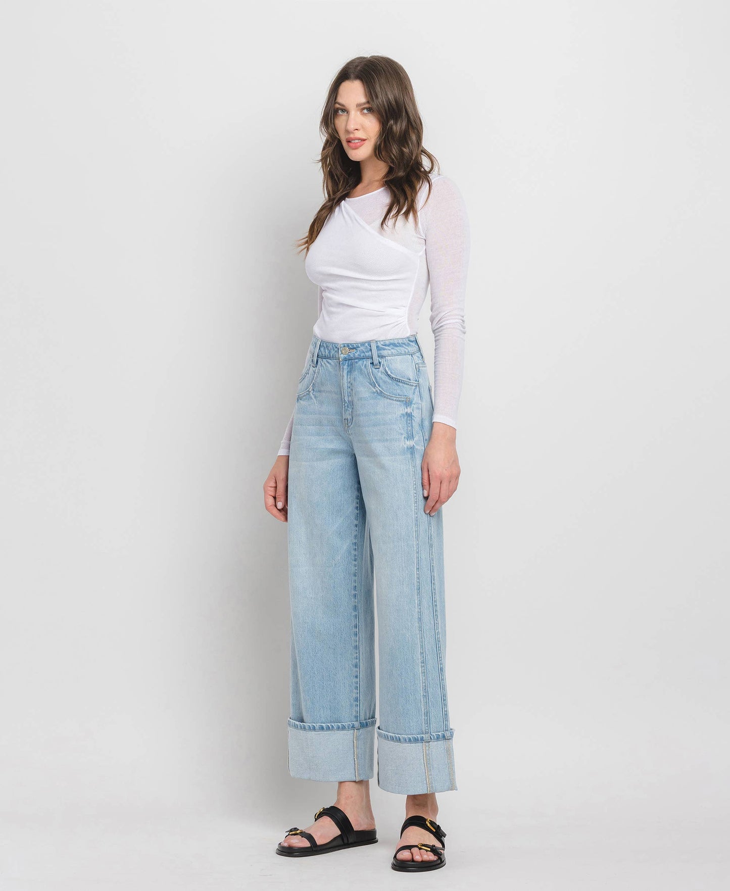 Super High Rise Baggy Jeans